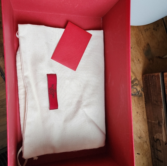 Valentino Rockstud Kitten Wedge size 38 - Picture 9 of 10